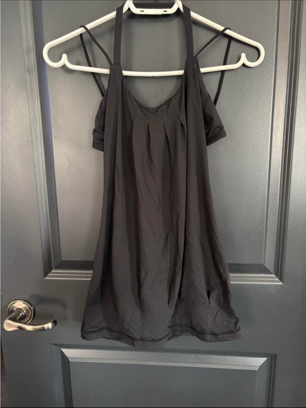 lululemon athletica Black Strappy Tank Top